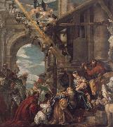 Paolo  Veronese THe Adoration of the Kings oil painting